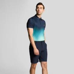 5 Pocket Golf Short Blå-Lyle & Scott Sale
