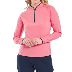 1/4 Zip Ls Sun Protection Shirt-FootJoy New
