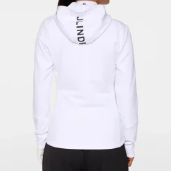 Aerialle Zip Hood Vit-J.Lindeberg Discount