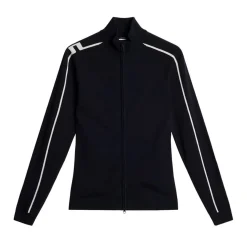 Aubree Knitted Zip Sweater Blå-J.Lindeberg Sale