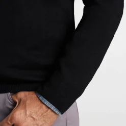 Autumn Crest Quarter-Zip Svart-Peter Millar Discount