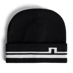 Barney Beanie Svart-J.Lindeberg Outlet