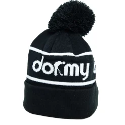 Bobble Hat 2.0 Svart Vit-Dormy New