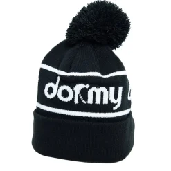 Bobble Hat 2.0 Svart Vit-Dormy New