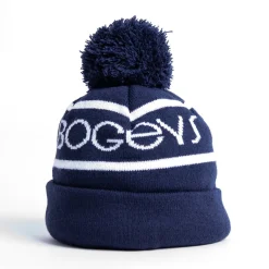 Bobble Hat Blå Vit-Bogeys & Birdies Clearance
