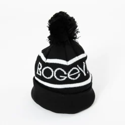 Bobble Hat Svart Vit-Bogeys & Birdies Sale