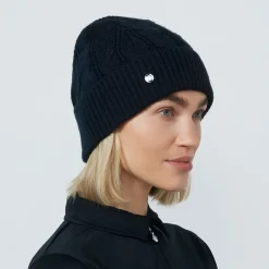 Cable Knit Hat Blå-Daily Sports New