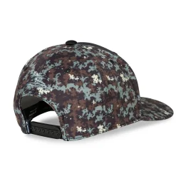 Camo Crown C Snapback Cap Svart-Cobra Discount