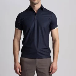 Chris Poloshirt Blå-Cross Sportswear Best