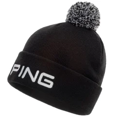 Classic Bobble Knit Svart Vit-Ping Online