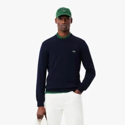 Classic Crew Neck Blå-Lacoste Hot
