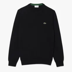 Classic Crew Neck Svart-Lacoste Sale