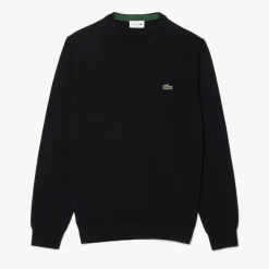 Classic Crew Neck Svart-Lacoste Sale