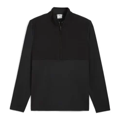 Cloudspun Tech Hybrid 1/2 Zip Svart-Puma Discount