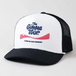 Coke Flakes Trucker Svart Vit-The Gimme Tour Discount