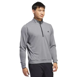 Core Lightweight Half-Zip Grå-Adidas Sale