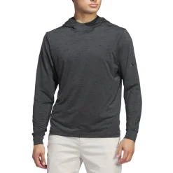 Core Print Hoodie Svart-Adidas Outlet