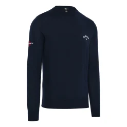 Crew Neck Merino Mix Sweater-Callaway Outlet