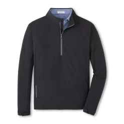 Dunes Half-Zip Svart-Peter Millar Sale
