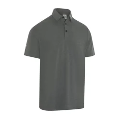 Emea Ss Ventilated Jacquard Polo Svart-Callaway New