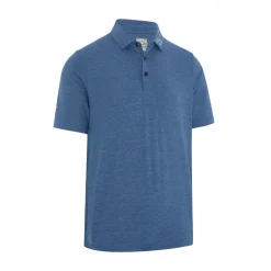 Emea Ss Ventilated Jacquard Polo Blå-Callaway Hot