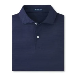 Empire Performance Jersey Polo Blå-Peter Millar Discount