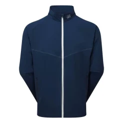 Full-Zip Zephyr Windshirt Blå-FootJoy Clearance