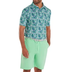 Garden Print Blå-FootJoy