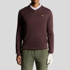 Golf V Neck Pullover Rosa-Lyle & Scott Hot