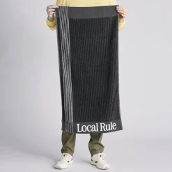 Gym Towel Svart-Local Rule Outlet