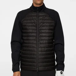 Hayden Quilt Hybrid Jacket Svart-J.Lindeberg Best