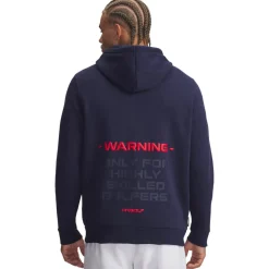 Hazard Warning Hoodie Blå-Under Armour Best