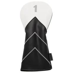 Headcover Driver Vit Svart-Pure Clearance