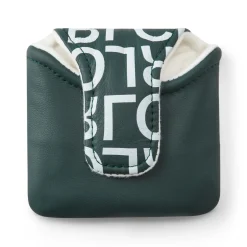 Headcover Mallet Putter Grön Vit-Local Rule Sale