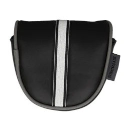 Headcover Putter Mallet Svart Vit-Pure Clearance