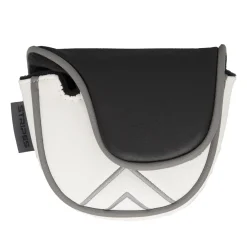 Headcover Putter Mallet Vit Svart-Pure New