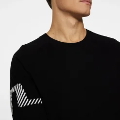 Heath Knitted Sweater Svart-J.Lindeberg Discount