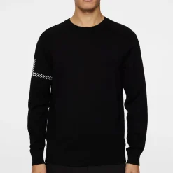 Heath Knitted Sweater Svart-J.Lindeberg Discount