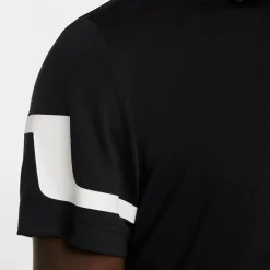 Heath Regular Fit Golf Polo Svart-J.Lindeberg Outlet