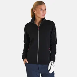Hedda WB Full Zip Svart-Ivanhoe