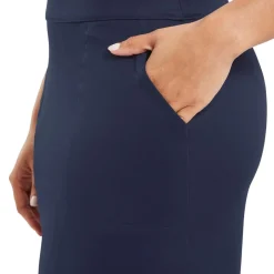Interlock Skort - Long Blå-FootJoy Discount