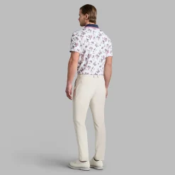Iris Floral Tech Jersey Vit-G/Fore Clearance