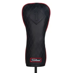 Jet Black Leather Headcover Driver-Titleist Hot