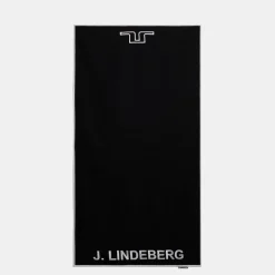 Jl Towel Svart-J.Lindeberg Discount