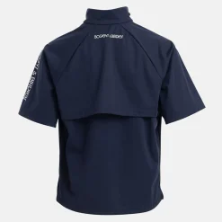 Jr Windbreaker SS 1/4 Zip Blå-Bogeys & Birdies Hot
