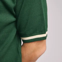 Knit Polo Grön-Local Rule