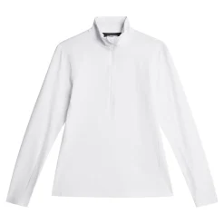 Lauryn Quarter Zip Mid Layer Vit-J.Lindeberg New