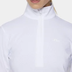 Lauryn Quarter Zip Mid Layer Vit-J.Lindeberg New