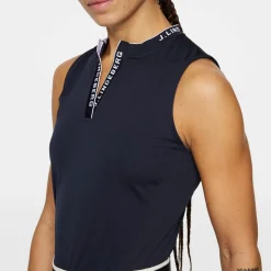 Leya Sleeveless Top Blå-J.Lindeberg Outlet