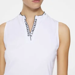 Leya Sleeveless Top Vit-J.Lindeberg Discount